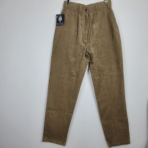 New Birch Bros Griffin Tan / Dark Taupe Corduroy Pants Size Large